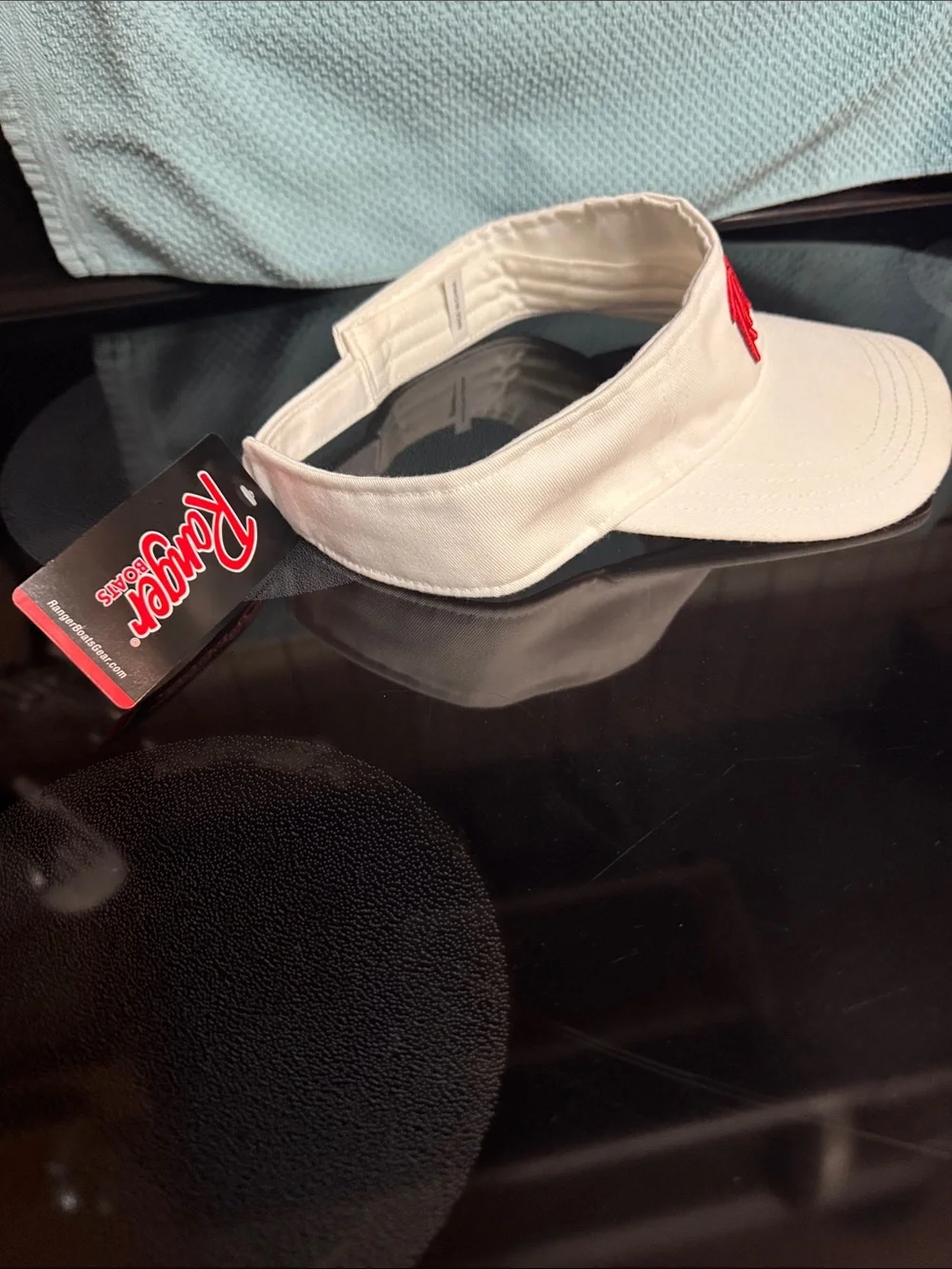 Ranger Boats White Embroidered Visor